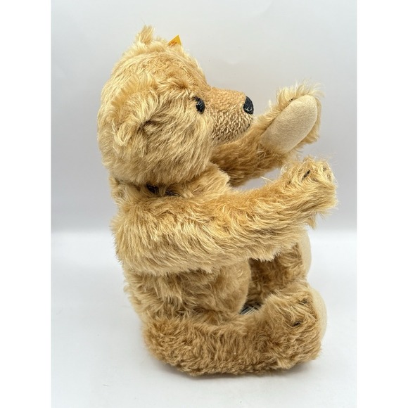 Steiff 100th Anniversary Teddy Bear 1902-2002 Danbury Mint Mohair Growler 666612 - Picture 8 of 11
